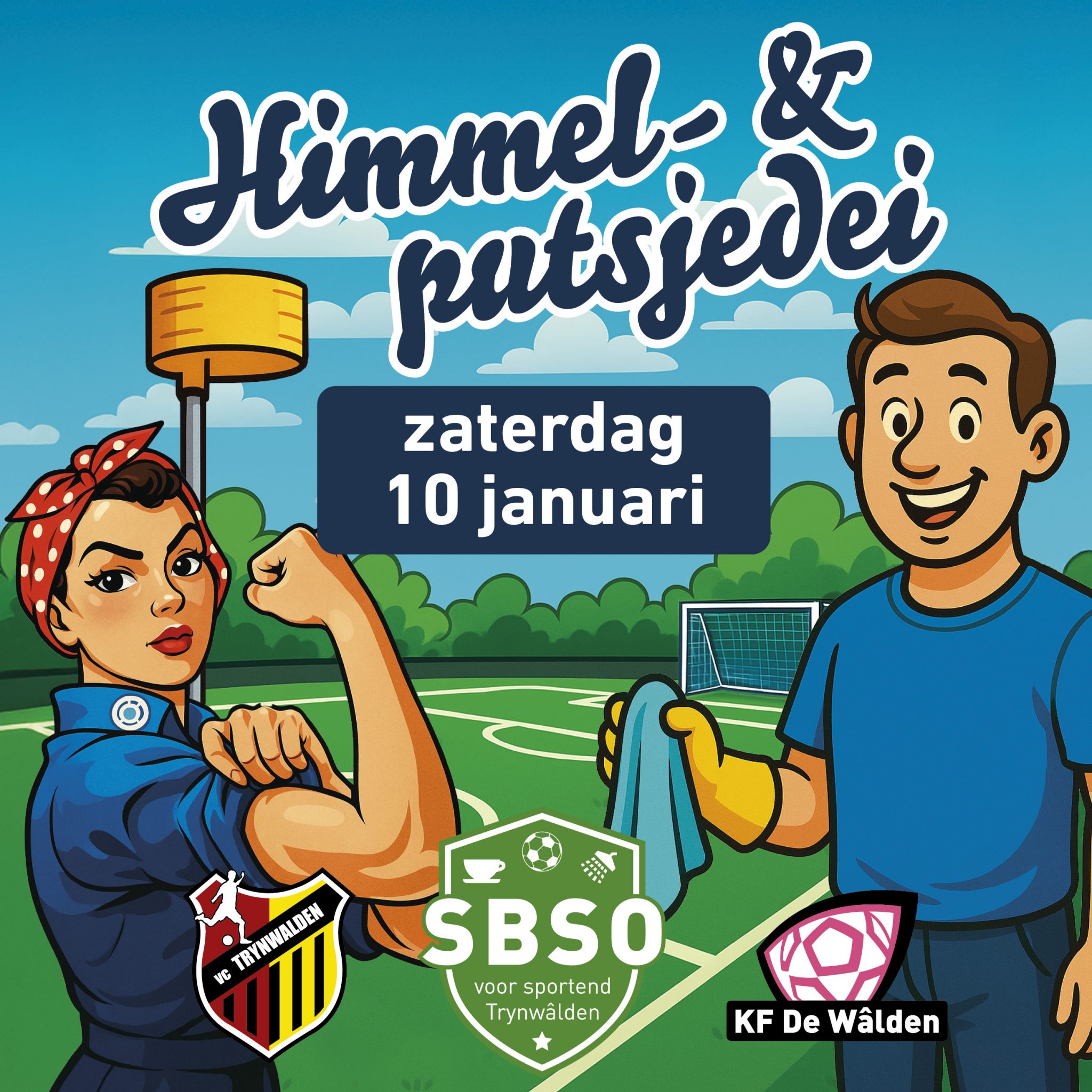 Himmel- & putsje dei op zaterdag 10 januari!