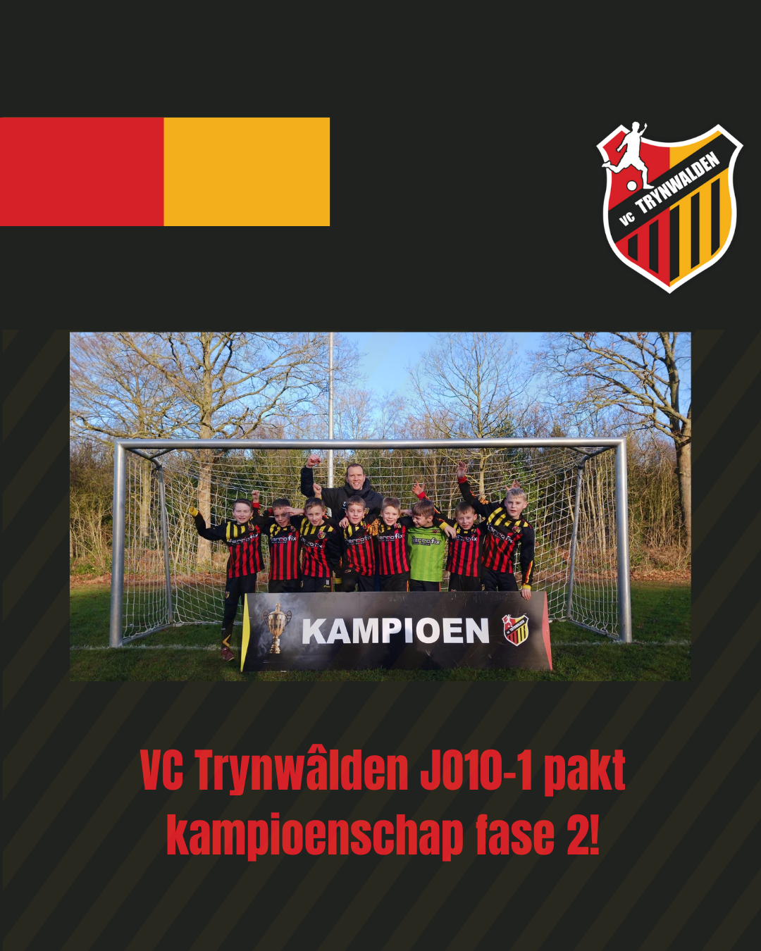 VC Trynwâlden JO10-1 pakt kampioenschap fase 2!