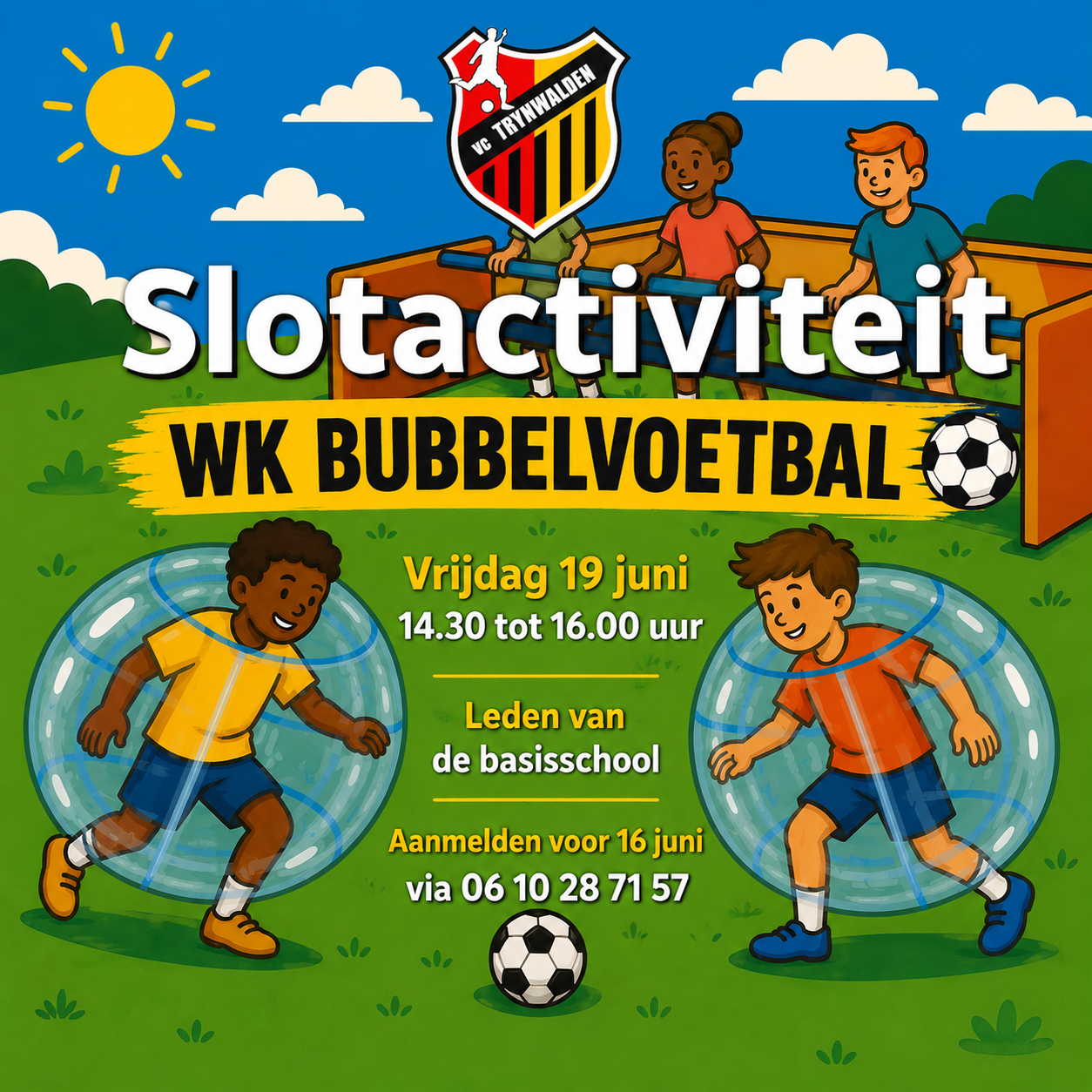 Slotactiviteit 19 juni!