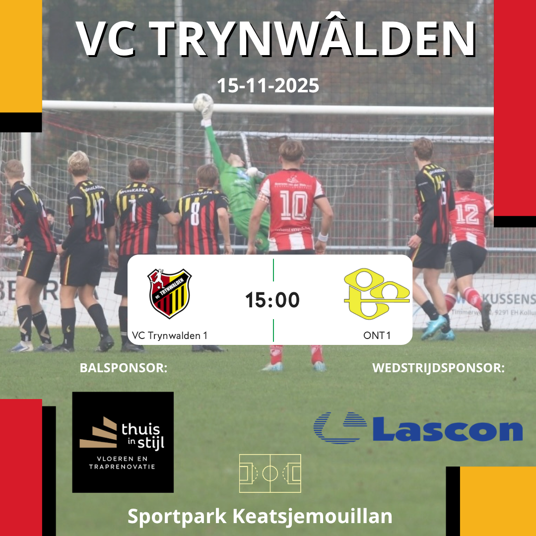 Zaterdag: VC Trynwâlden – ONT